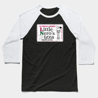 Little Nero's Pizza Baseball T-Shirt